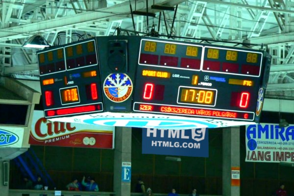 ice hockey scoreboard