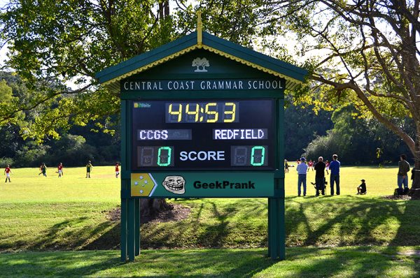 Rugby scoreboard on sale